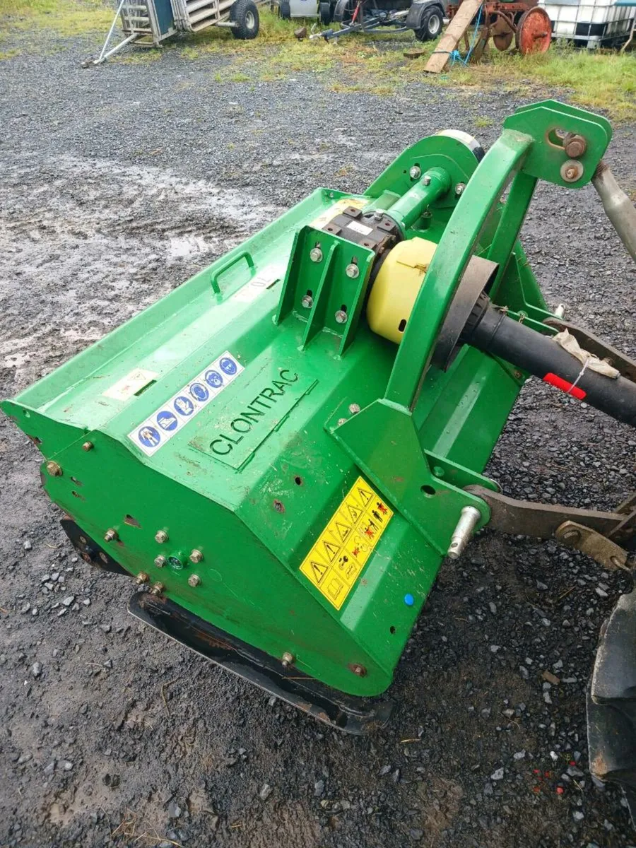 Compact Flail mower & plough - Image 1