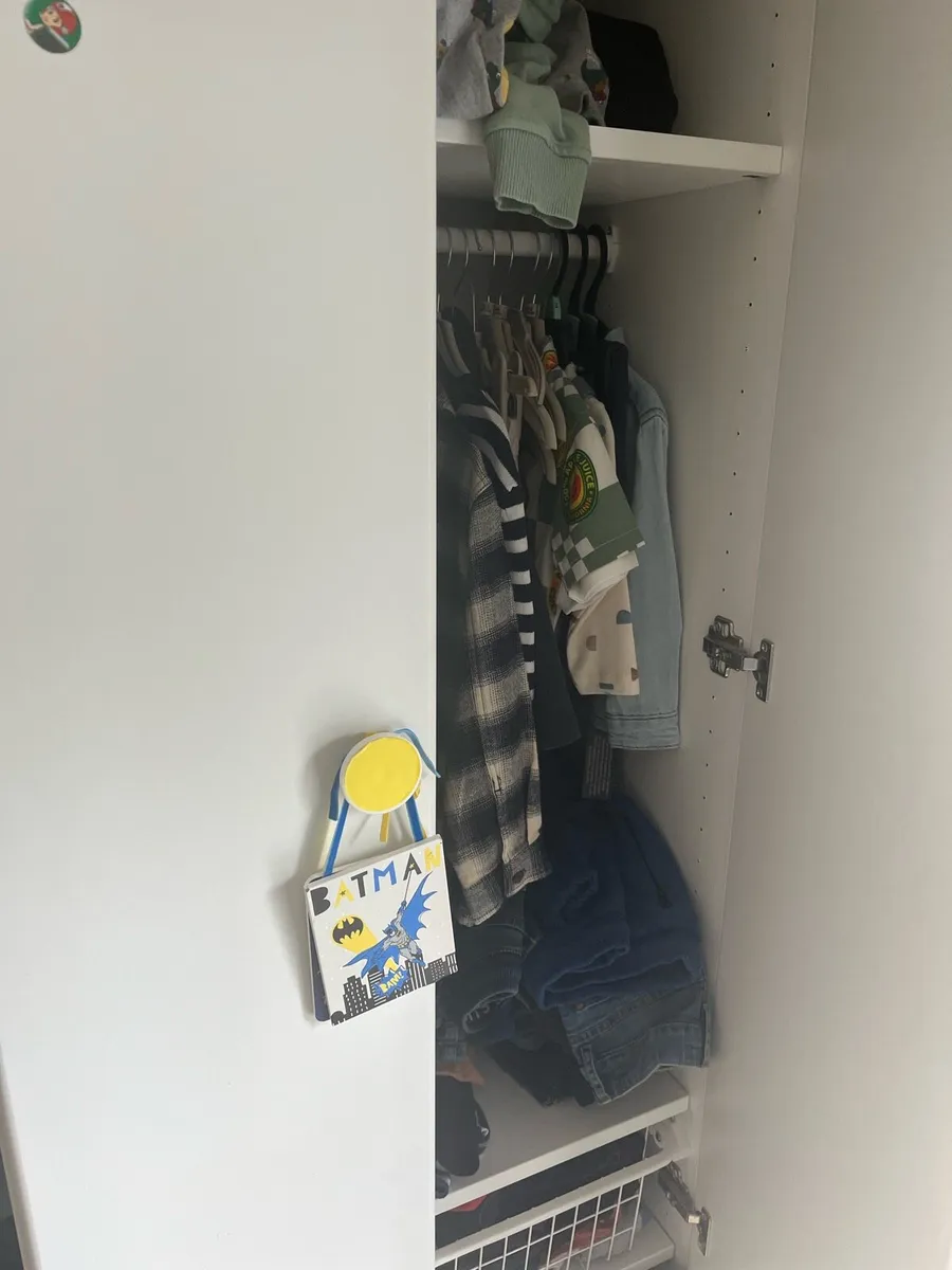 ikea wardrobe (kids) plus storage unit - Image 2