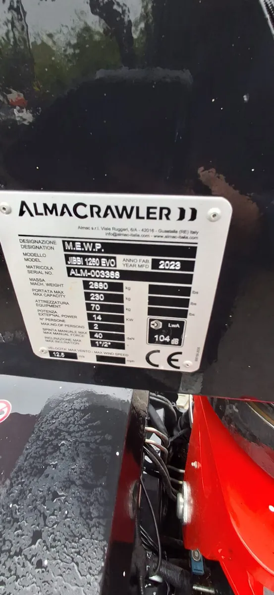 ALMAC JIBBI  1250 TRACK HOIST - Image 4
