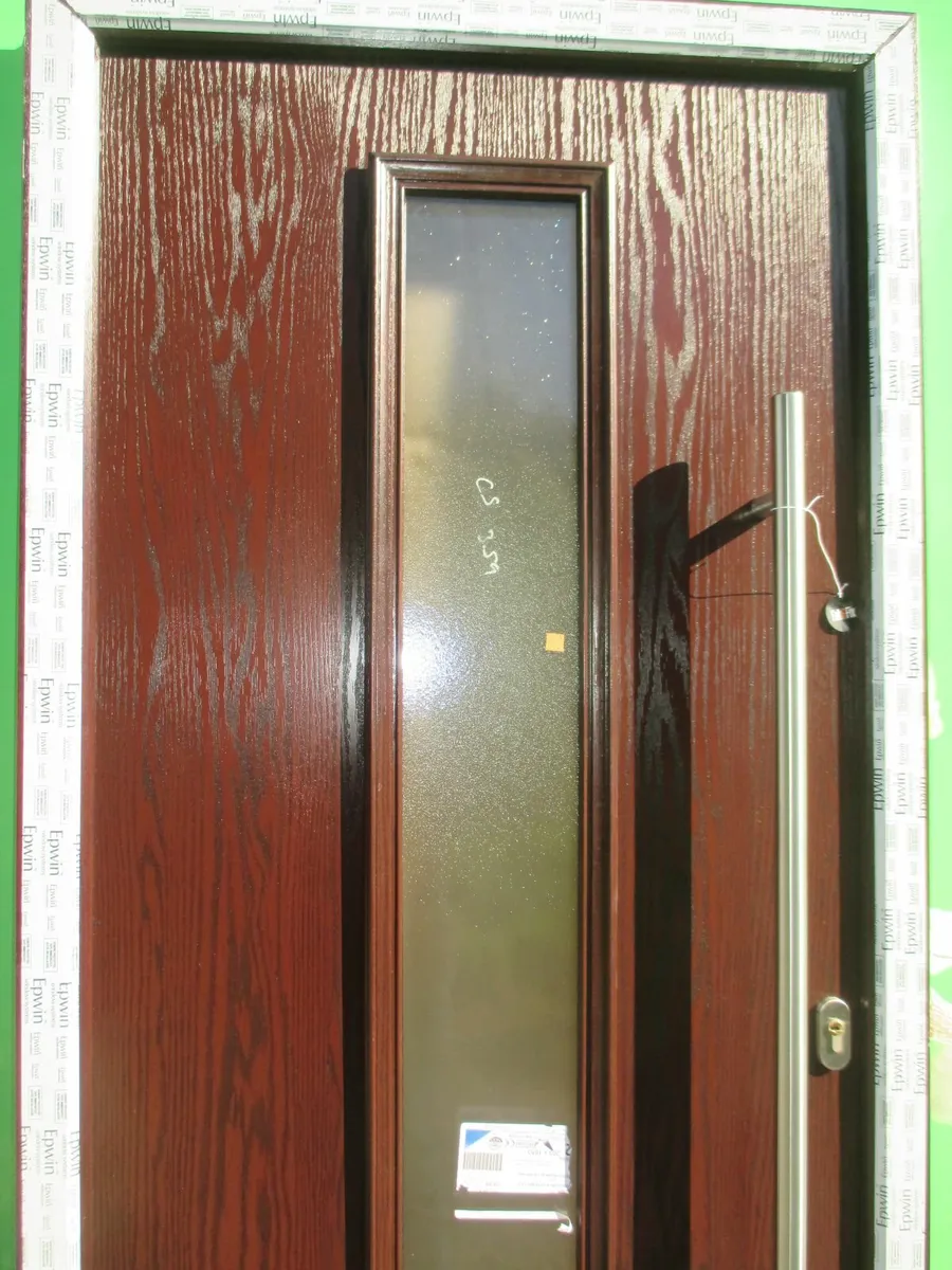 UPVC / PVC Composite door and frame, Brand New - Image 2