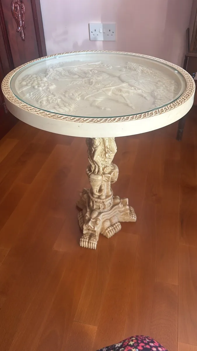 Antique tables (matching pair x2) - Image 1