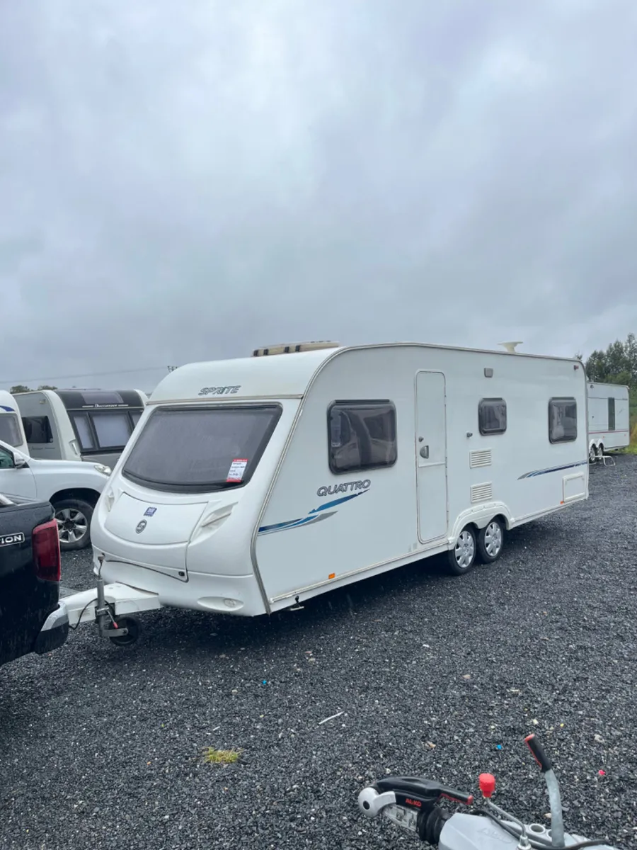 2009 Swift 6 Berth Fixed Bed Caravan For Sale - Image 1
