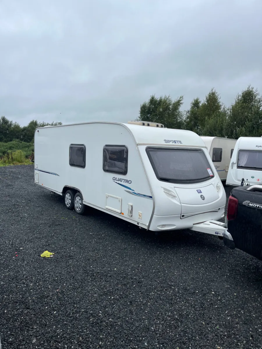 2009 Swift 6 Berth Fixed Bed Caravan For Sale - Image 2