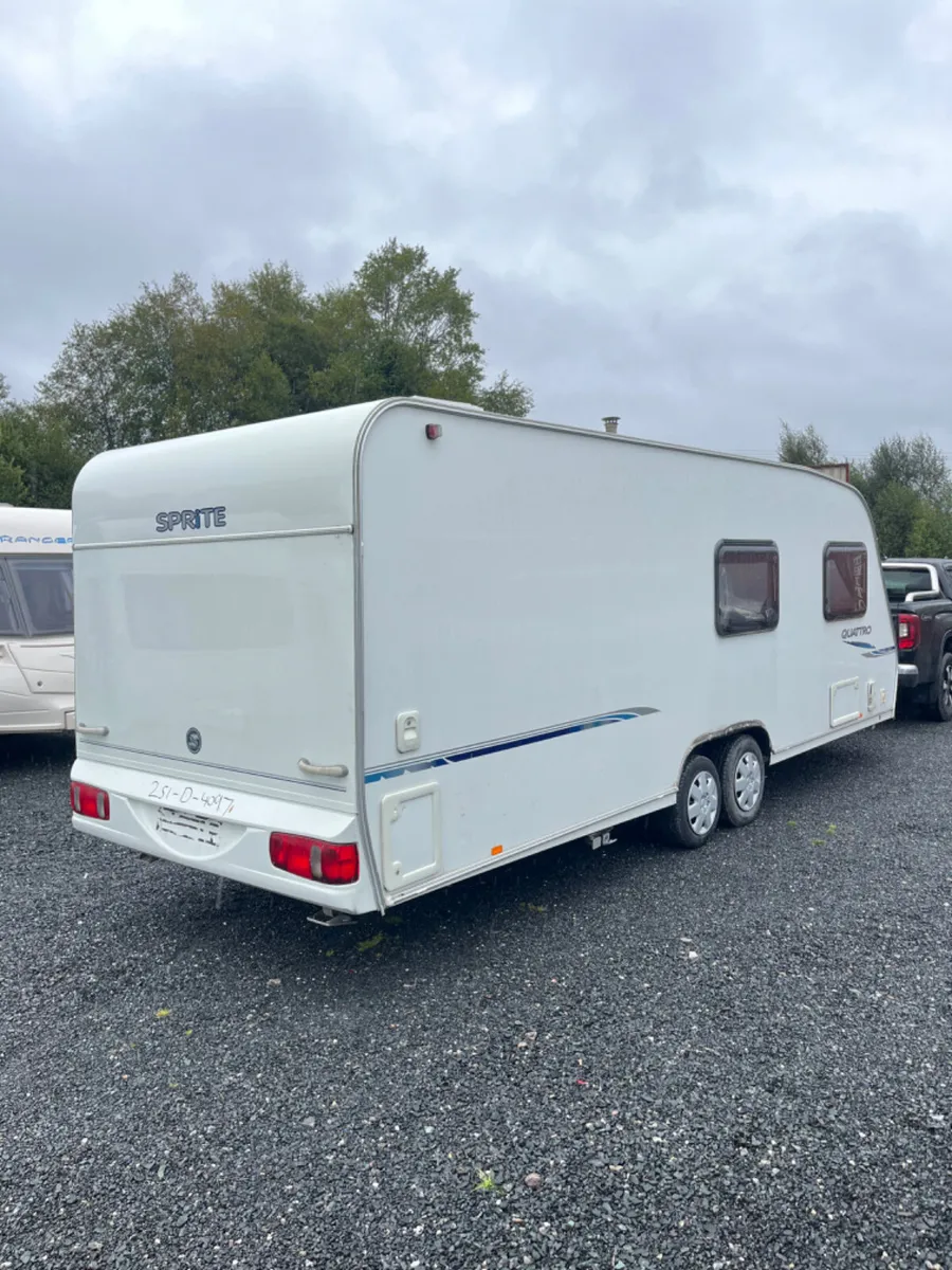 2009 Swift 6 Berth Fixed Bed Caravan For Sale - Image 3