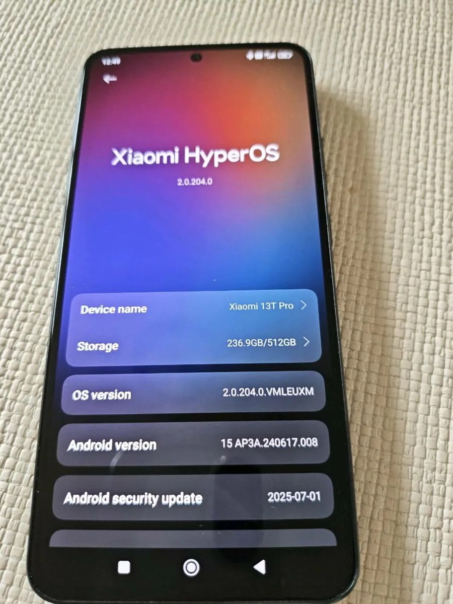 Xiaomi 13t Pro 512GB storage - Image 4