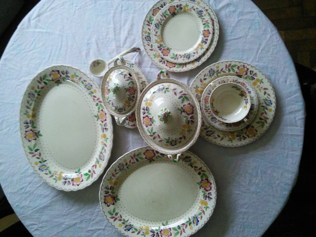 Dinner Service: Mason Ironstone China: Arbour - Image 2