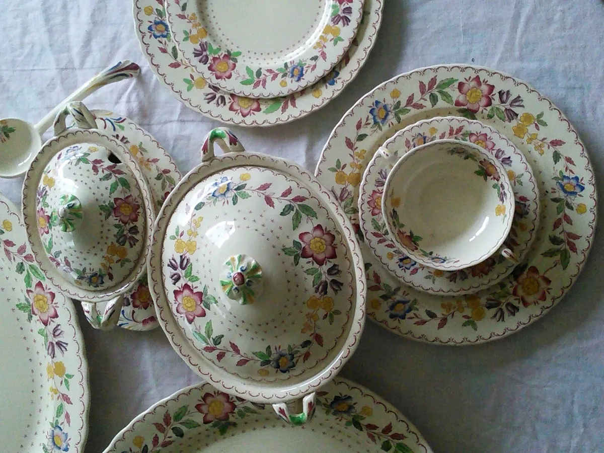 Dinner Service: Mason Ironstone China: Arbour - Image 3