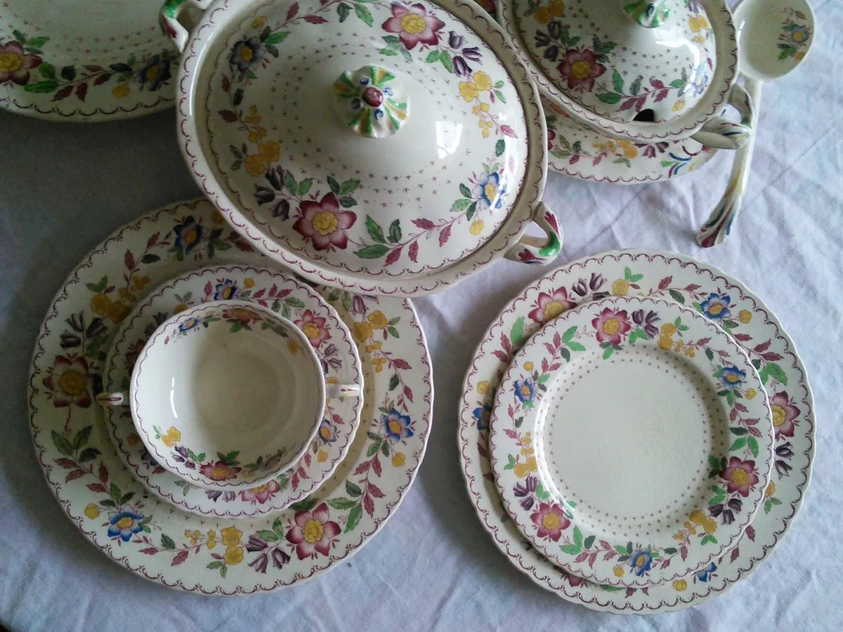 Dinner Service: Mason Ironstone China: Arbour - Image 4