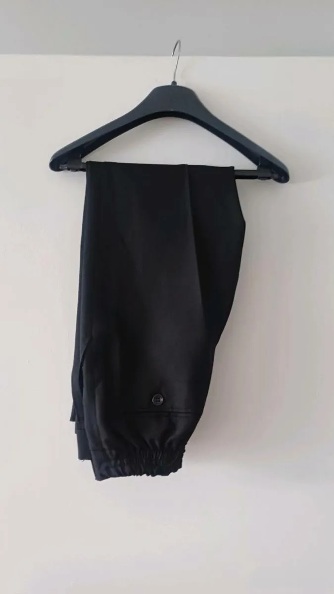Boys  black and navy suits. - Image 3