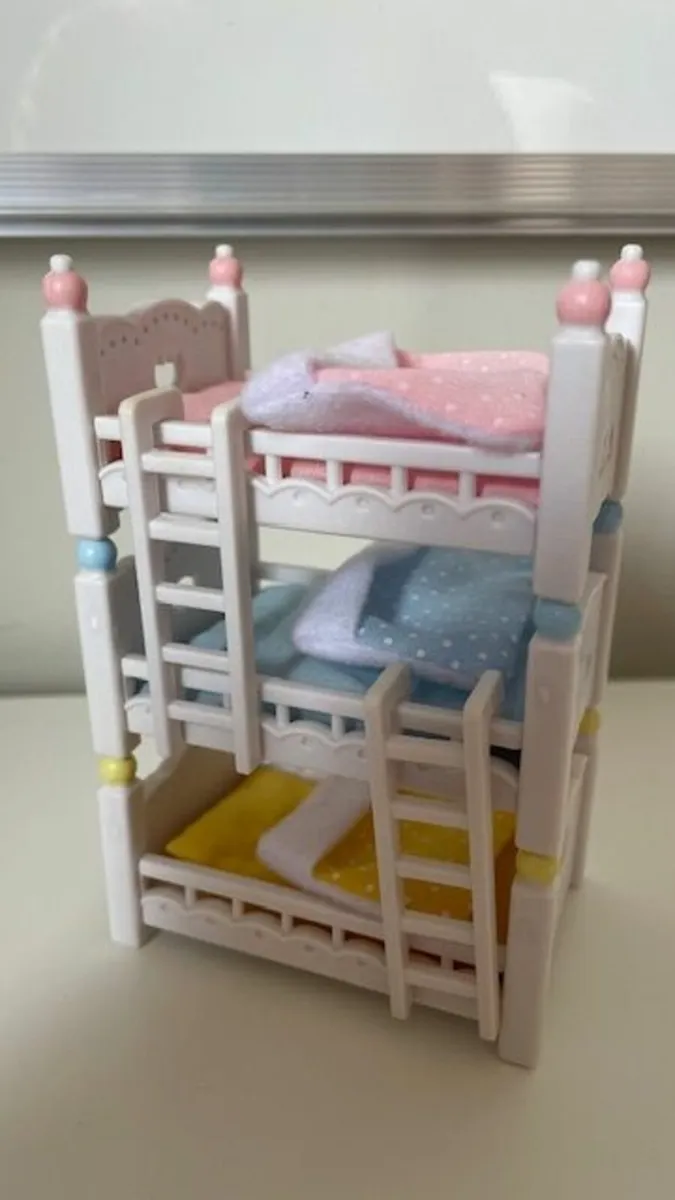 Sylvanian families - baby bunk bed set - Image 1