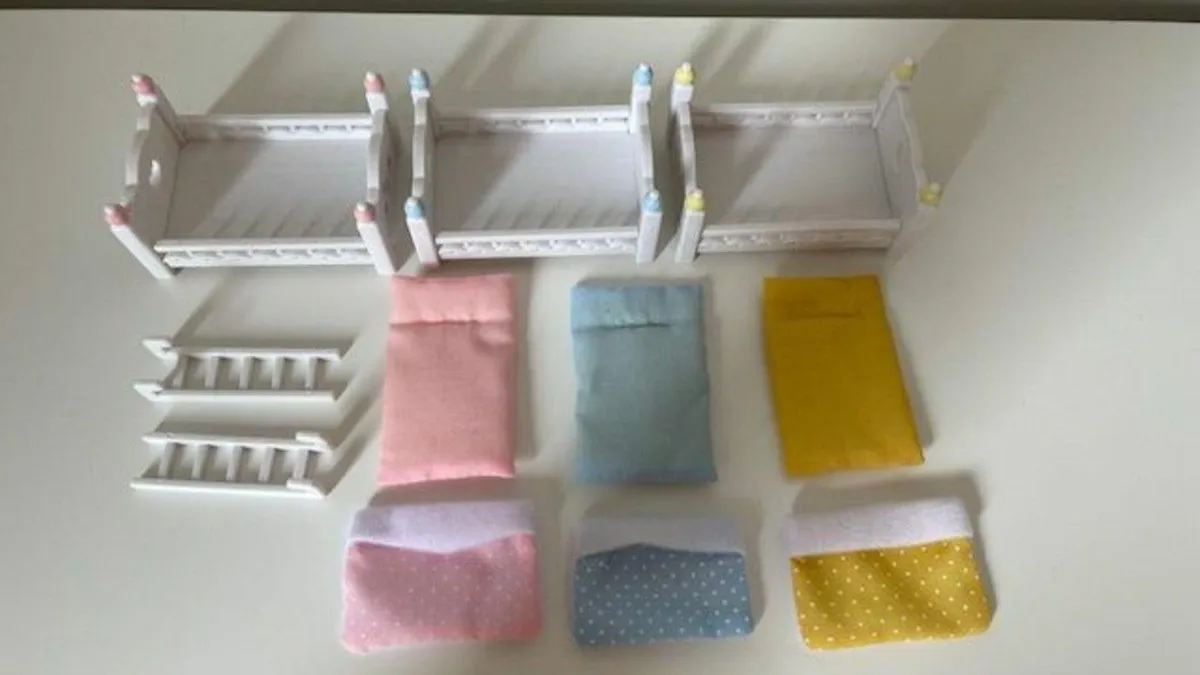 Sylvanian families - baby bunk bed set - Image 2