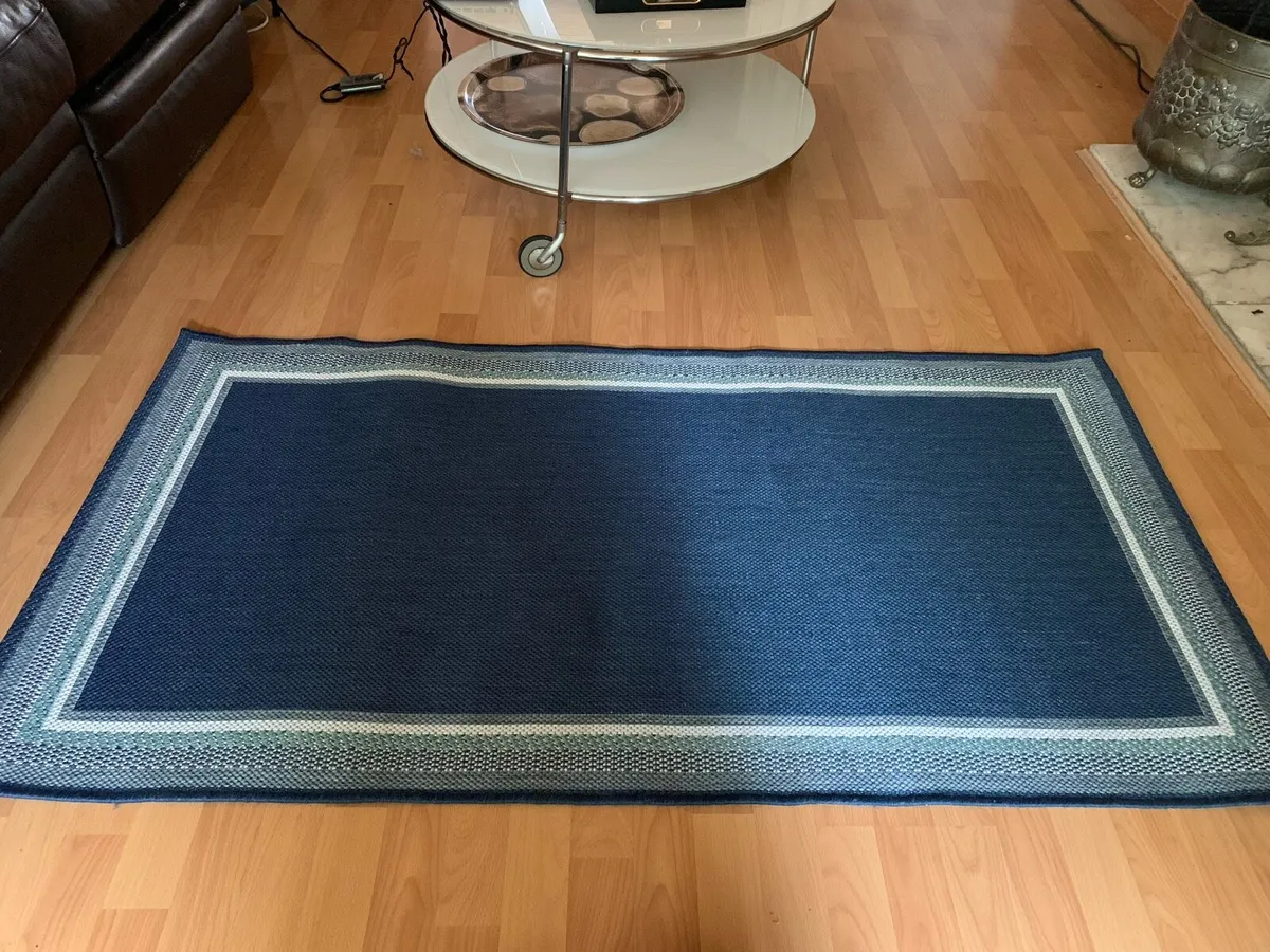 Dark Blue Rug - Image 1