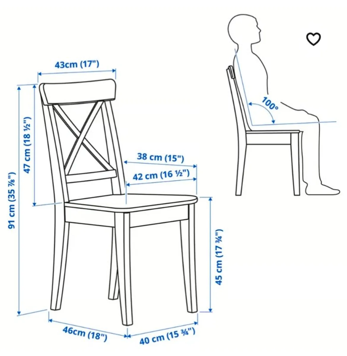Kitchen Chairs - Image 3