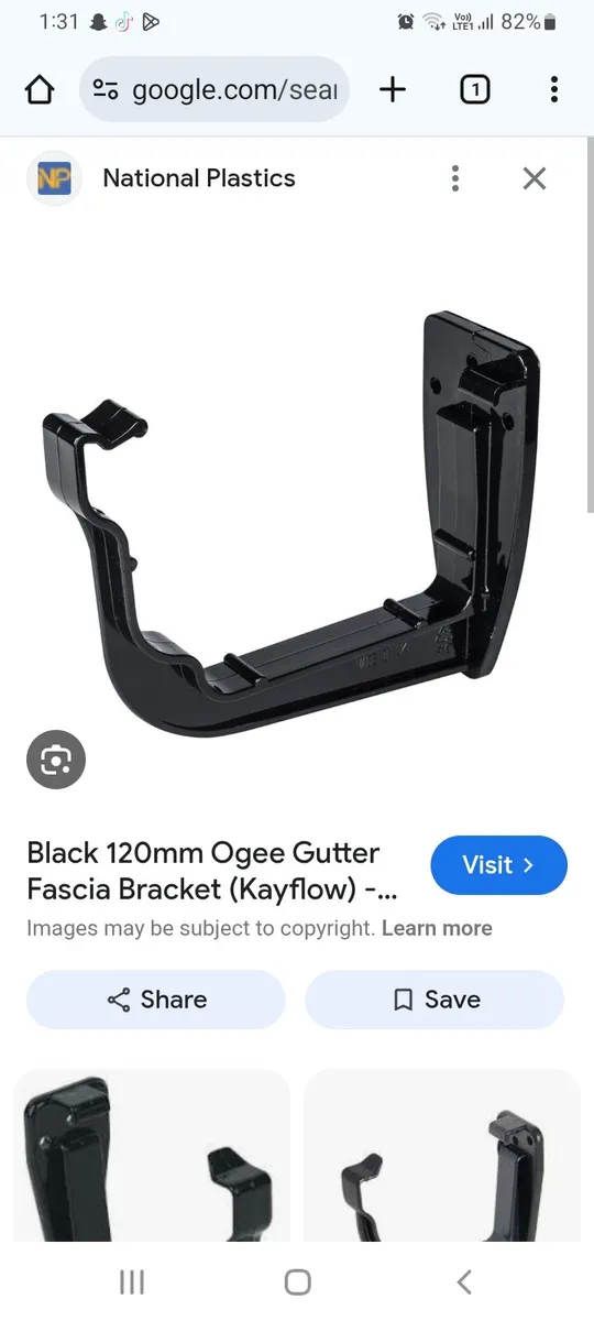Ogee gutter brackets - Image 1