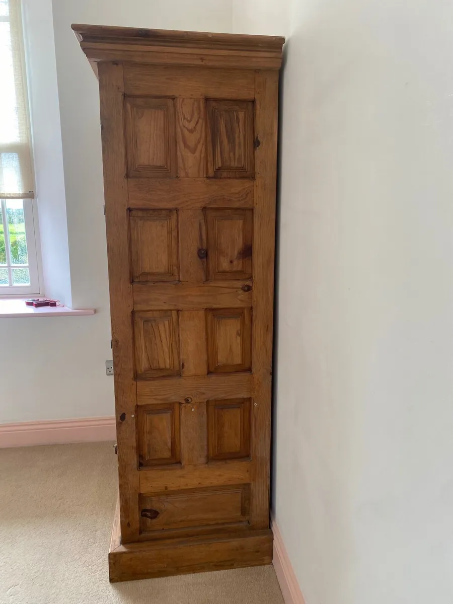 Solid Pine Wardrobe - Image 2