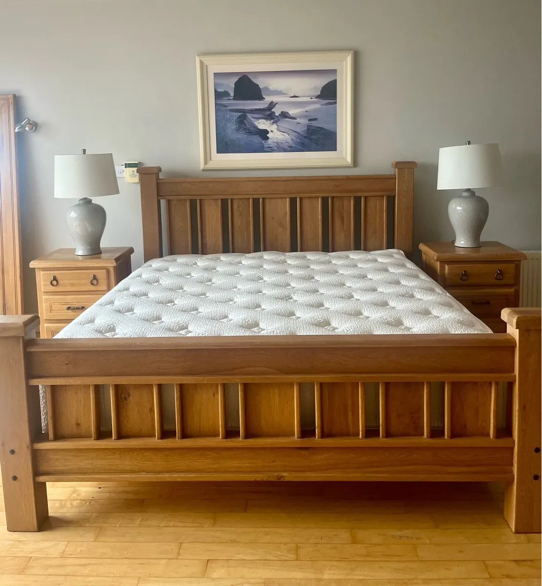 Bed & 2 Lockers for sale - Image 1