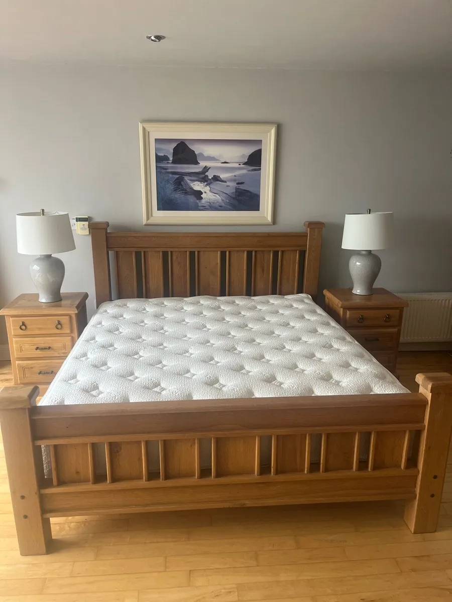 Bed & 2 Lockers for sale - Image 2