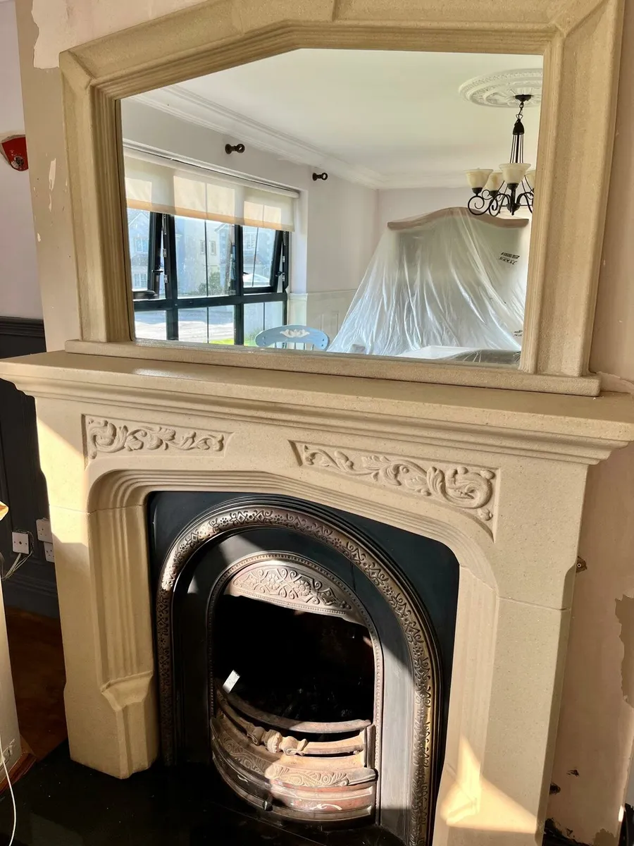 Fire place and Mirror - Image 2