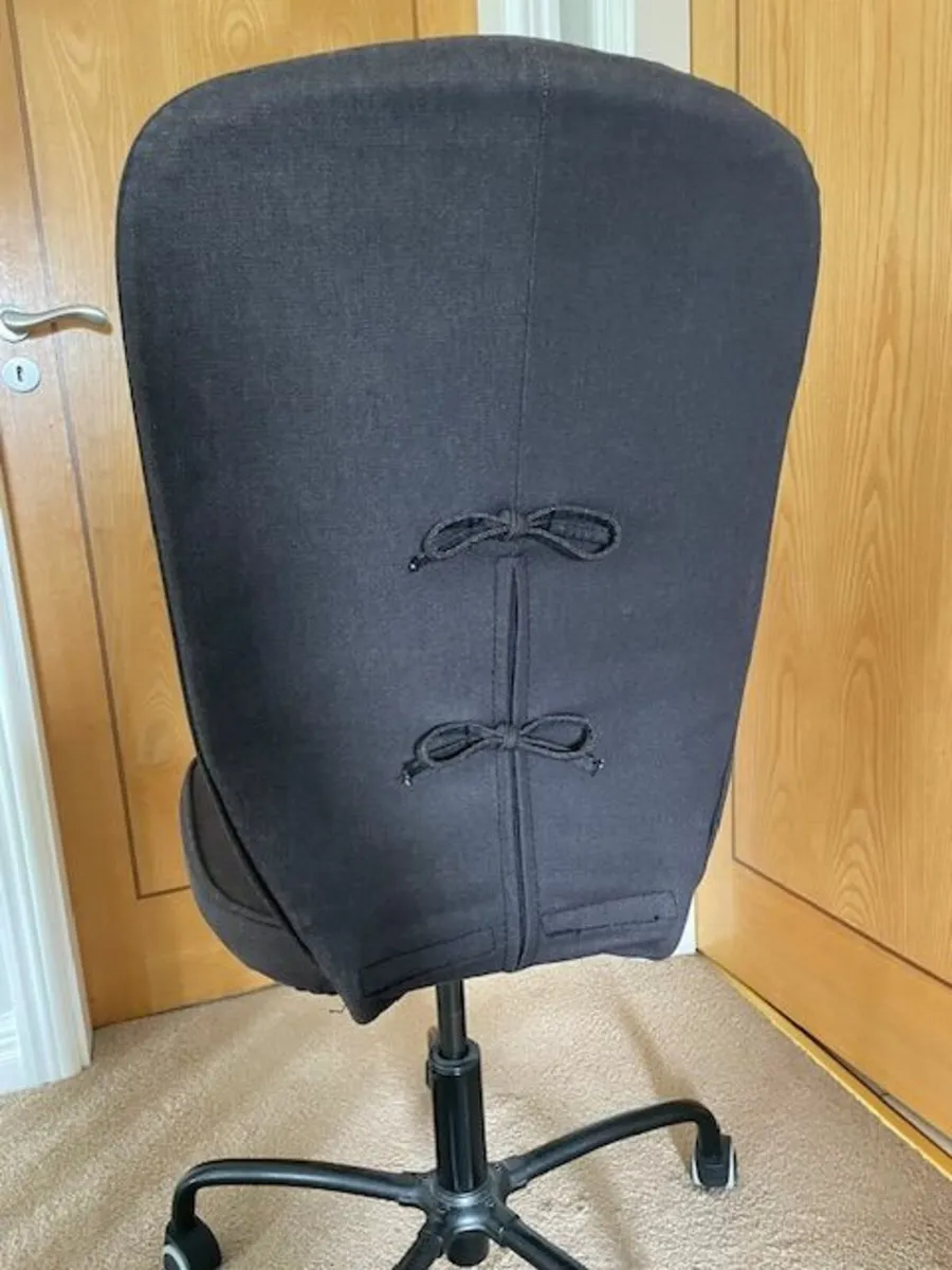 Ikea Desk Chair (Black) - Image 2