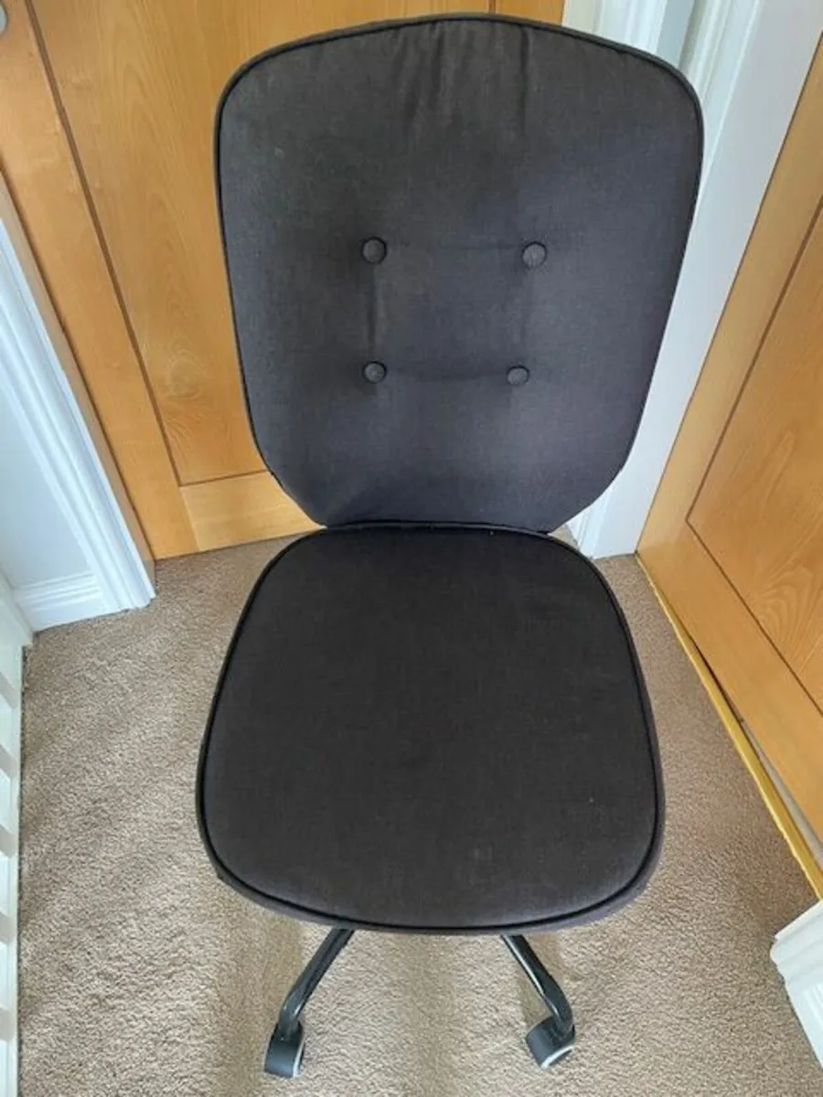 Ikea Desk Chair (Black) - Image 3