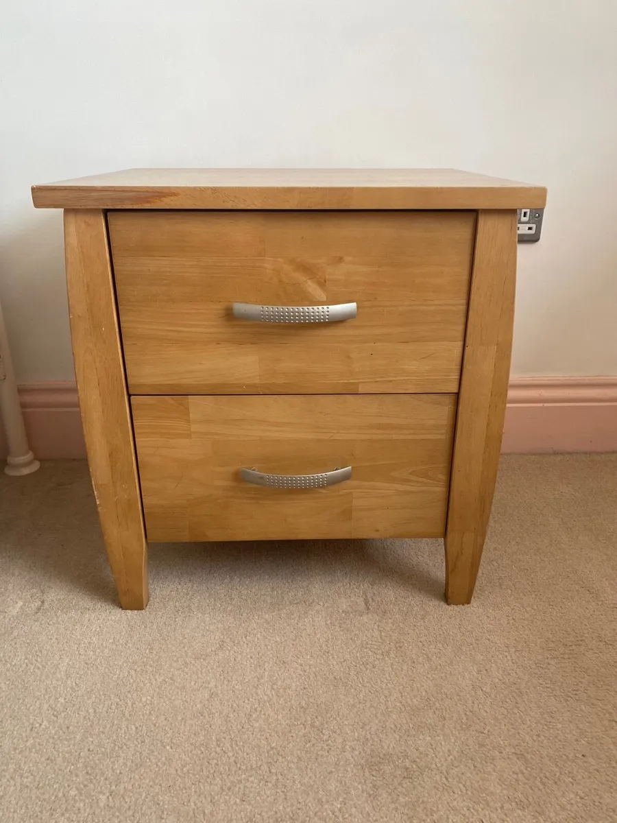 Solid wood bedroom locker - Image 1