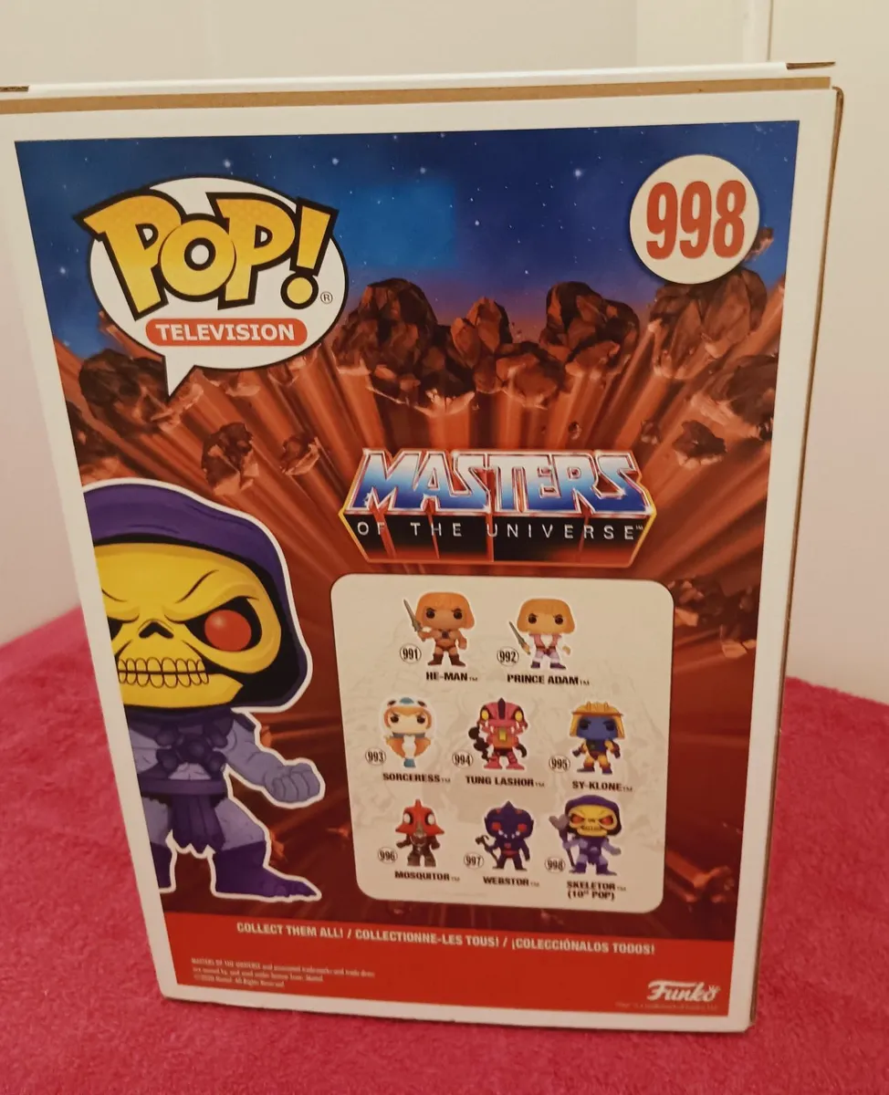 large skeletor funko pop figure NEW - Image 2
