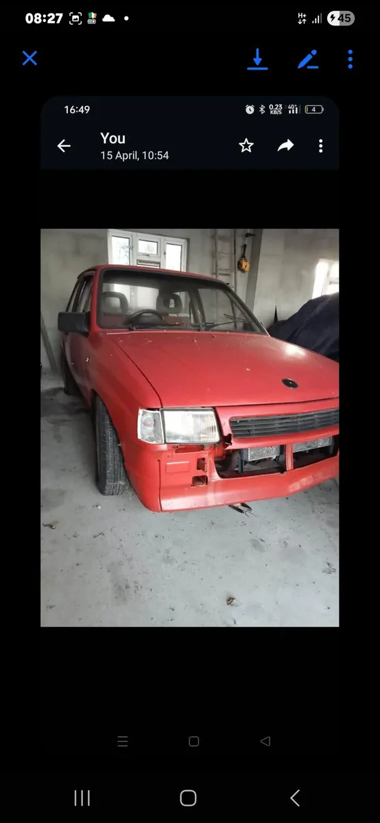 Vauxhall nova **project** - Image 1