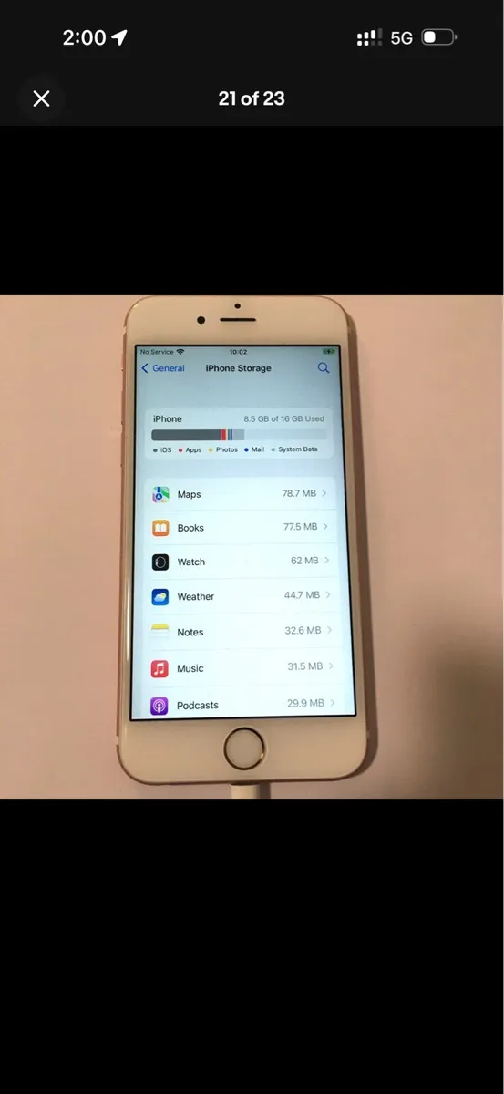 iPhone 6s 16Gb rose gold unlock - Image 1