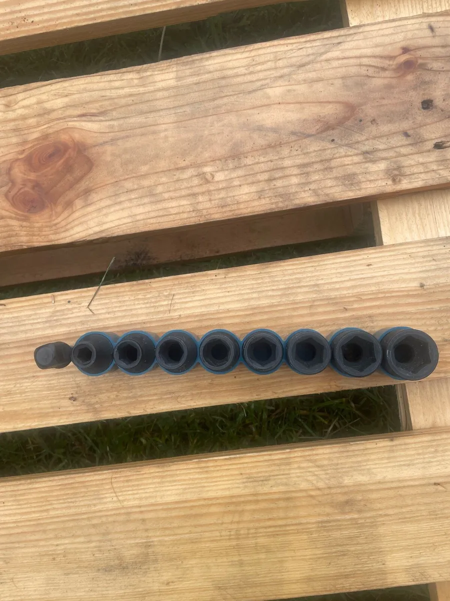 Impact Socket 1/2" Square Drive 9 Piece - Image 3