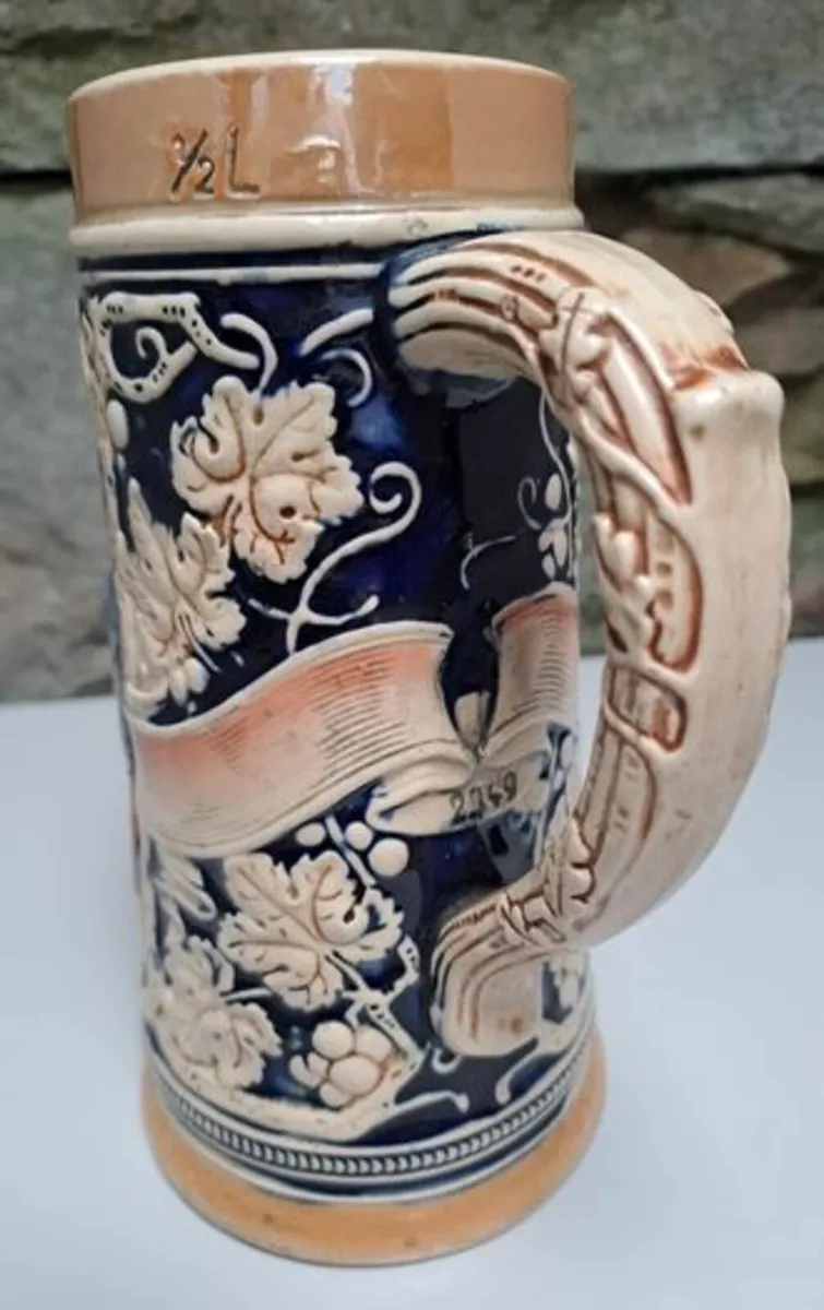Vintage German Beer Stein - Image 4