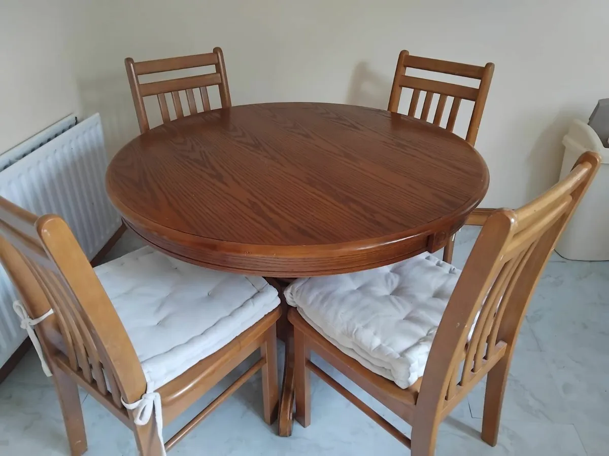 Table and chairs