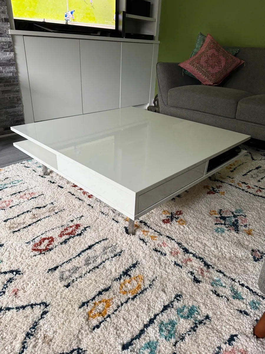 Coffee table - White - Image 2