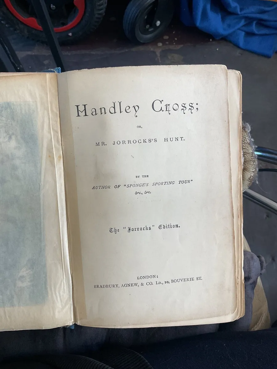 Handley Cross book 1899 - Image 2