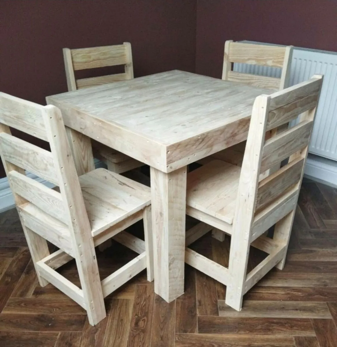 Handmade rustic table - Image 1