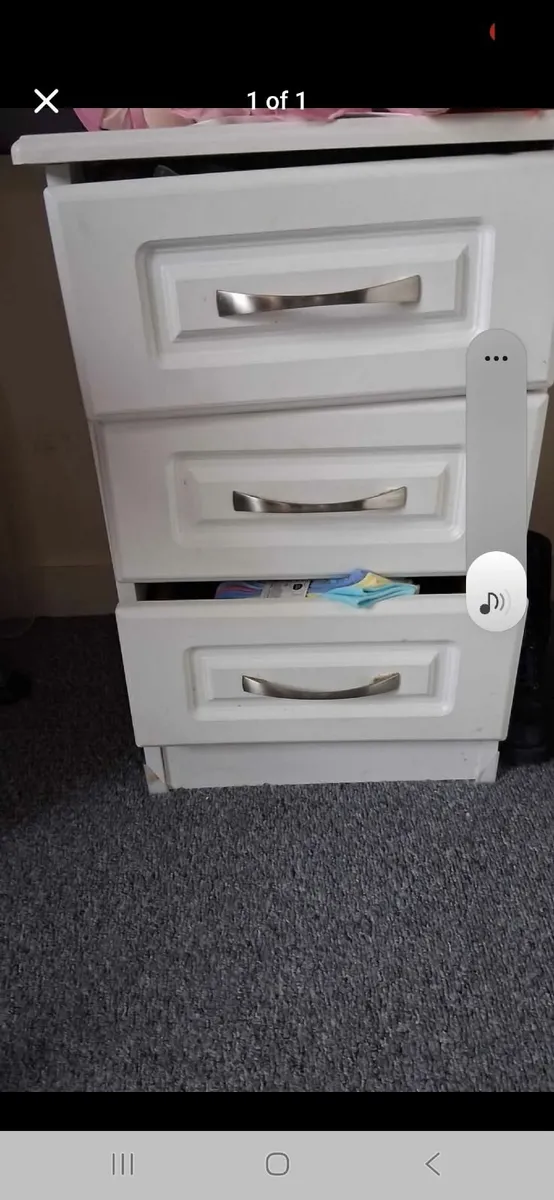 4 things desk , locker dresser unit and bed - Image 3