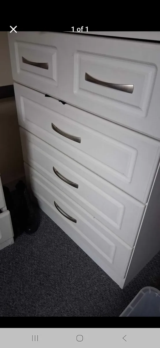 4 things desk , locker dresser unit and bed - Image 4