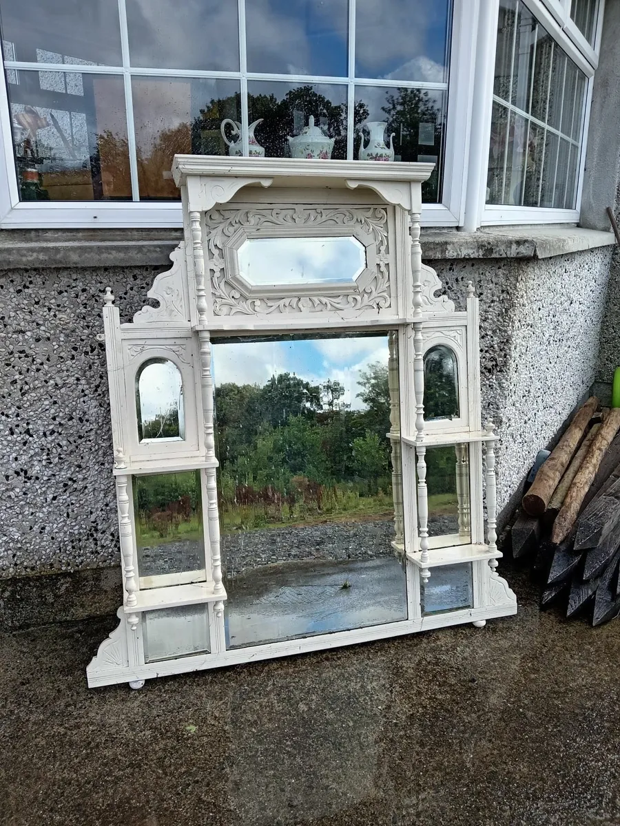 Victorian overmantle - Image 1
