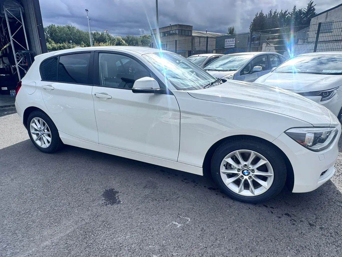 BMW SERIES 1 WHITE 2015 - Image 3