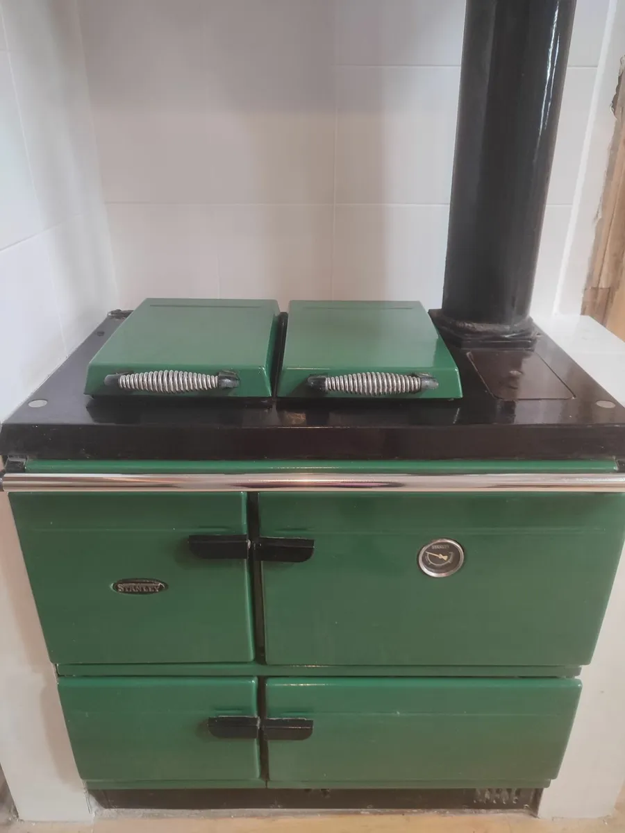 Stanley range cooker and boiler