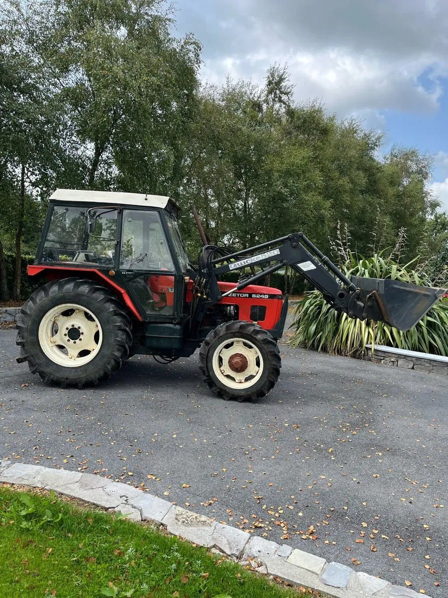 Zetor 6245 with Quicke loader - Image 1