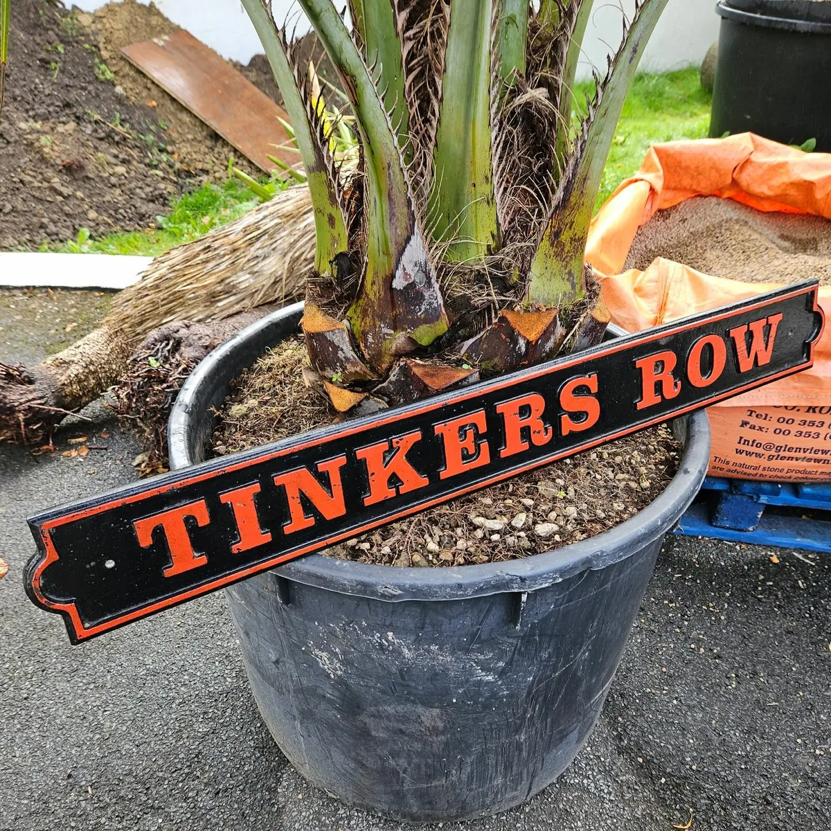 Old English Street Sign - Image 1