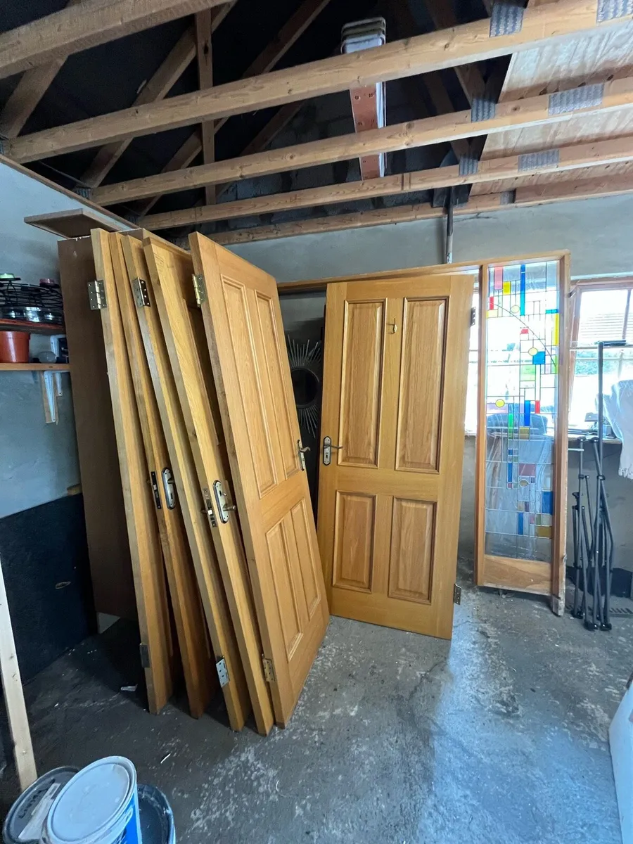 Solid oak doors - Image 1