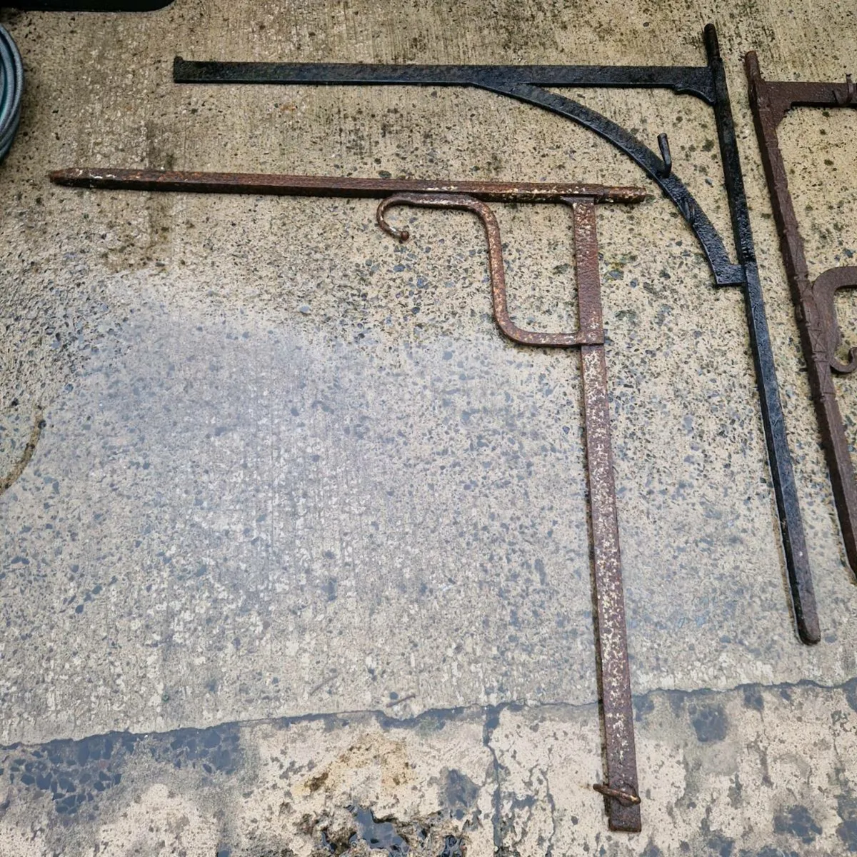 Antique vintage fire cranes - Image 3
