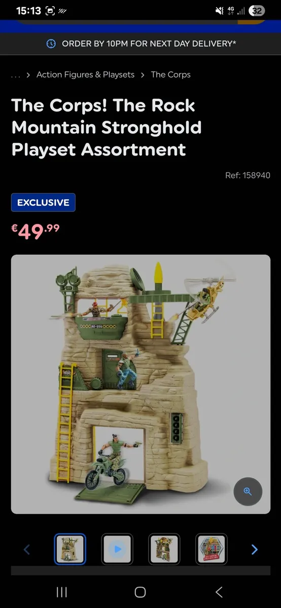 Corps The Rock Mountain Stronghold Playset - Image 2
