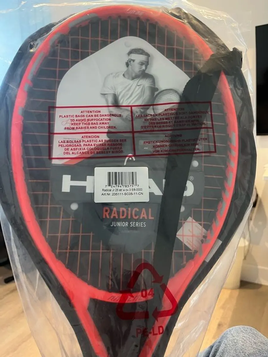 Head radical junior Tennis racket size 25 brand new - Image 1