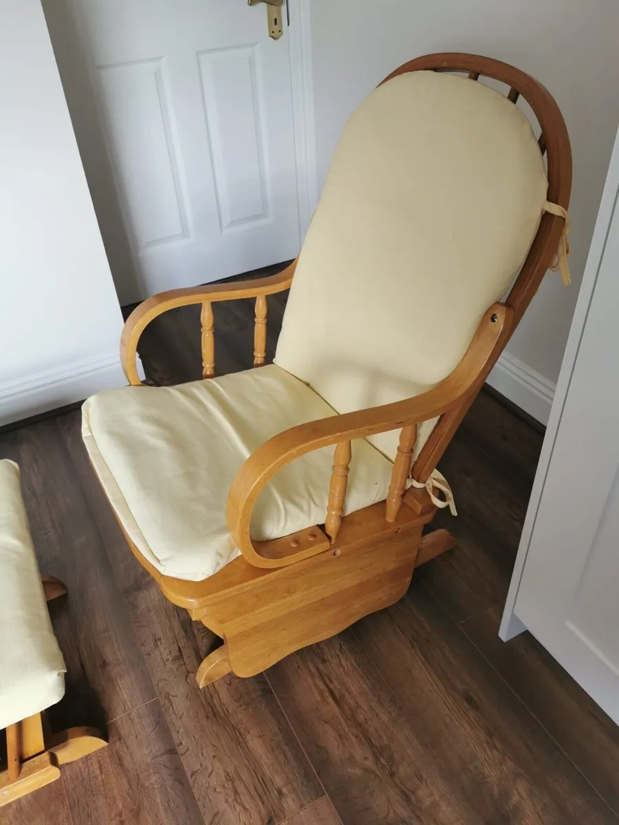 ROCKING CHAIR AND MATCHING GLIDER - Image 2