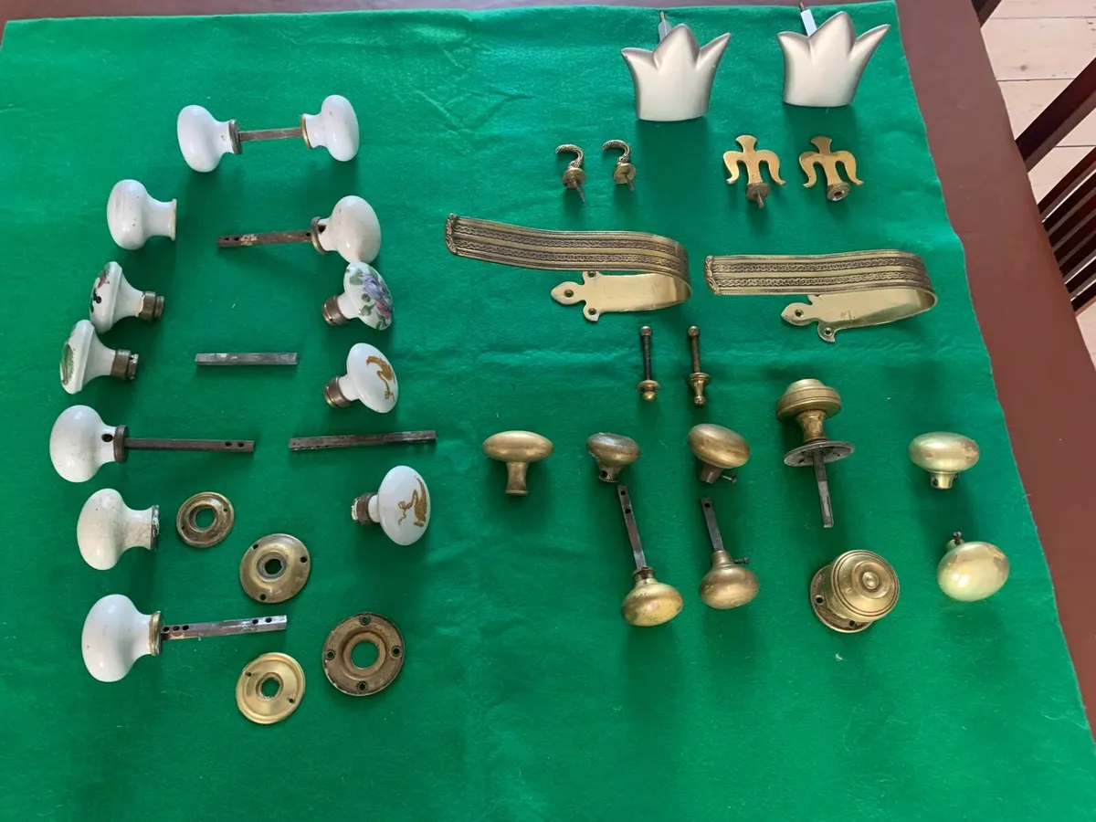 Antique door handles - Image 3