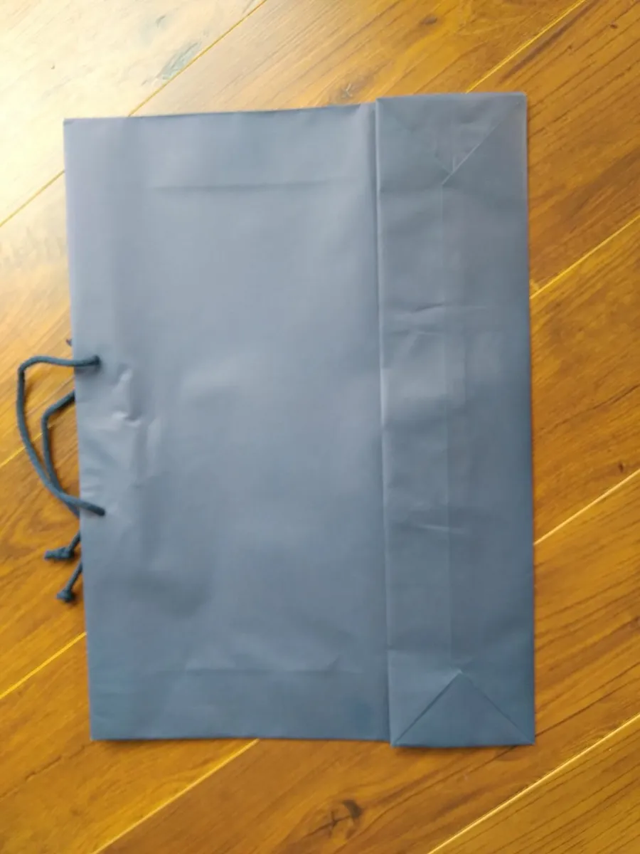Luxury rope handle bags - navy