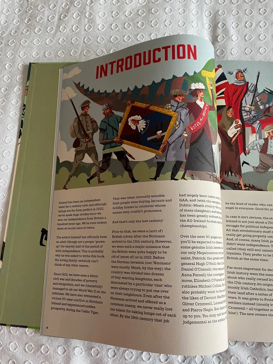 The Great Irish History Book by Myles Dungan - Image 3