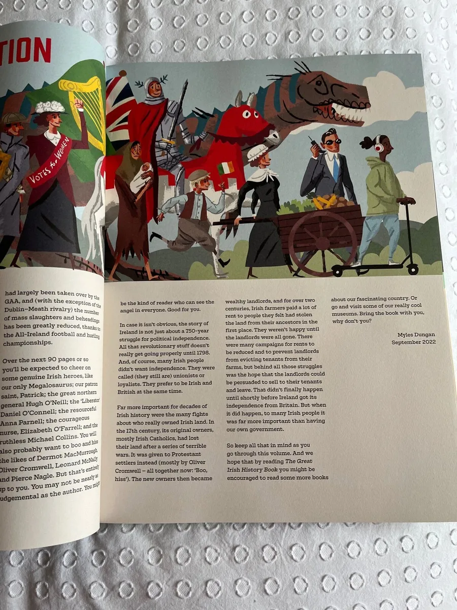 The Great Irish History Book by Myles Dungan - Image 4